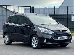 Black Used 2014 Ford B-MAX Zetec MPV | £3,955