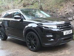Black Used 2015 Land Rover Range Rover evoque Dynamic SUV | £9,795 (Fair price)