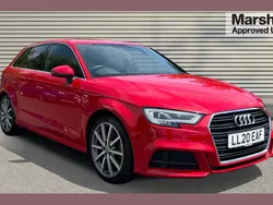 Red Used 2020 Audi A3 S-Line Hatchback | £18,290 (Fair price)