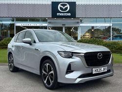 Silver New 2025 Mazda CX-60 Takumi-Line SUV | £37,646 (Expensive)