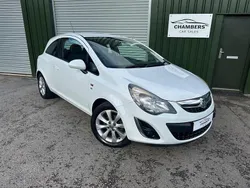 White Used 2014 Vauxhall Corsa Excite Hatchback | £2,600 (Fair price)