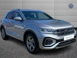 Silver Used 2024 VW T-Roc R-line SUV | £25,799 (Fair price)