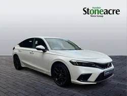 White Used 2023 Honda Civic Advance Hatchback | £26,999 (Good price)