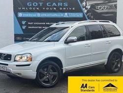 White Used 2013 Volvo XC90 R-Design SUV | £7,495 (Fair price)
