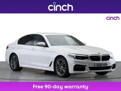 White Used 2020 BMW 520 M Sport Sedan | £21,189 (Super price)