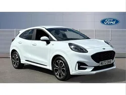 White Used 2022 Ford Puma ST-Line SUV | £16,166 (Fair price)