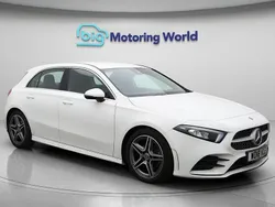 White Used 2018 Mercedes A200 AMG line Hatchback | £16,600 (Fair price)