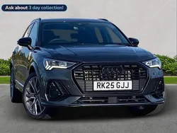 Grey Used 2025 Audi Q3 Black Edition SUV | £37,088 (Fair price)