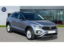 Pyrite silver metallic black Used 2023 VW T-Roc Life SUV | £21,707 (Fair price)