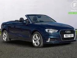 Blue Used 2017 Audi A3 Cabriolet Sport Cabriolet | £15,999 (Fair price)