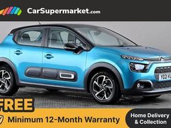 Blue Used 2021 Citroën C3 PureTech Hatchback | £10,497 (Fair price)
