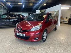 Red Used 2013 Toyota Yaris Multidrive S Hatchback | £6,791 (A bit pricey)