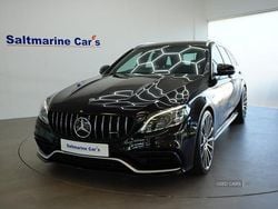 Black Used 2020 Mercedes C63 AMG Estate | £38,990 (Super price)