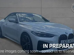 White Used 2023 BMW 420 M Sport Cabriolet | £36,132 (Fair price)
