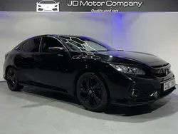 Black Used 2017 Honda Civic SR Hatchback | £9,600 (Fair price)