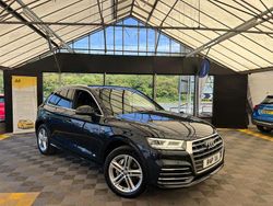 Blue Used 2018 Audi Q5 S-Line SUV | £15,995 (Good price)
