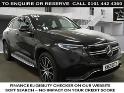 Black Used 2021 Mercedes EQC400 AMG line SUV | £23,980 (Good price)