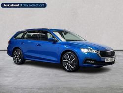 Blue Used 2021 Skoda Octavia SE Technology Estate | £16,914 (Fair price)