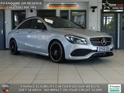 Silver Used 2018 Mercedes CLA200 AMG line Coupe | £13,170 (Fair price)