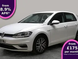 White Used 2018 VW Golf VII SE Hatchback | £12,025 (Good price)