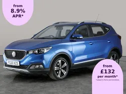 Blue Used 2020 MG ZS Exclusive Sedan | £10,525 (Fair price)
