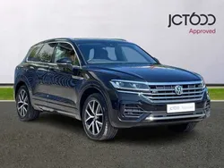 Black Used 2019 VW Touareg R-line SUV | £26,985 (Good price)