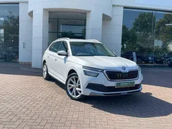Moon white metallic Used 2023 Skoda Kamiq SE L Executive SUV | £19,790 (Fair price)