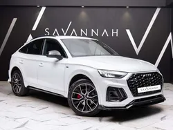 White Used 2022 Audi Q5 Sportback Performance SUV | £40,490 (Expensive)