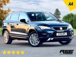 Blue Used 2018 Seat Ateca 4Drive SUV | £10,750 (Fair price)