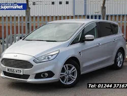 Silver Used 2017 Ford S-MAX Titanium MPV | £14,500 (Fair price)