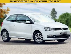 White Used 2015 VW Polo SE Hatchback | £6,850 (Fair price)
