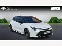 White/black Used 2023 Toyota Corolla Sport Hatchback | £22,827 (Expensive)
