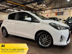 White Used 2016 Toyota Yaris Hatchback | £8,989 (Fair price)