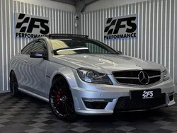 Silver Used 2011 Mercedes C63 AMG Edition 1 Coupe | £19,750