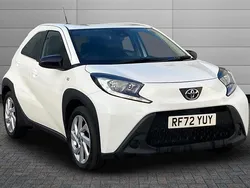 White Used 2023 Toyota Aygo PURE Hatchback | £11,195 (Fair price)