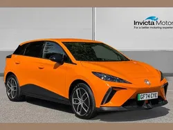 Orange Used 2024 MG MG4 EV Trophy Hatchback | £19,000 (Expensive)
