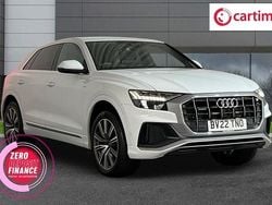 White Used 2022 Audi Q8 S-Line SUV | £40,250 (Good price)