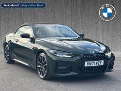 Green Used 2021 BMW 430 Cabriolet M Sport Cabriolet | £29,669