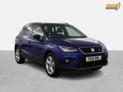 Blue Used 2021 Seat Arona FR SUV | £11,595 (Fair price)