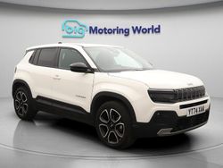 White Used 2025 Jeep Avenger Summit SUV | £18,600 (Good price)