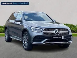 Grey Used 2021 Mercedes GLC300e AMG Line Premium Estate | £31,199 (Fair price)