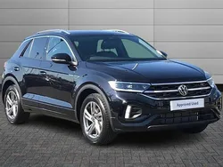 Black Used 2025 VW T-Roc R-line SUV | £31,195 (Expensive)