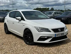 White Used 2017 Seat Leon FR Hatchback | £6,881 (Fair price)