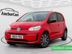 Red Used 2020 VW up! Black Edition Hatchback | £9,494 (Fair price)