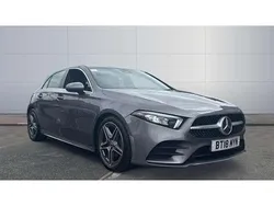 Grey Used 2018 Mercedes A200 AMG line Hatchback | £14,869 (Fair price)