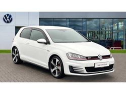 Pure white Used 2017 VW Golf VII GTI Hatchback | £17,842 (Fair price)