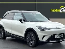 Digital white metallic Used 2023 Smart #1 Edition #1 SUV | £21,000 (Expensive)