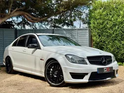 White Used 2013 Mercedes C63 AMG AMG Sedan | £23,190 (Fair price)