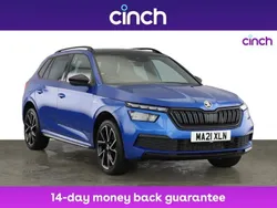 Blue Used 2021 Skoda Kamiq Monte Carlo SUV | £16,809 (Fair price)