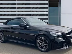 Used 2021 Mercedes C200 AMG line Cabriolet | £25,840 (A bit pricey)